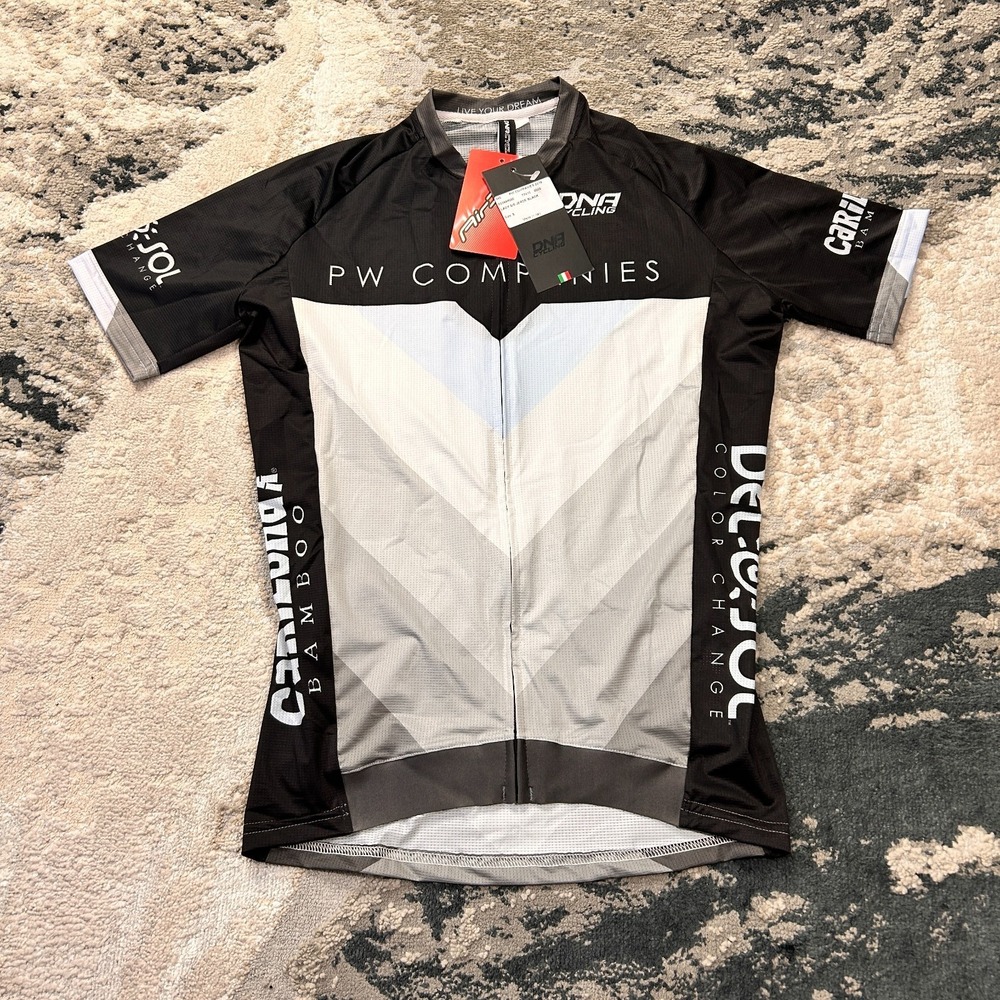 DNA Cycling Jersey Womens Small Multicolor Airdry Mesh Lined Full Zip Athleisure
